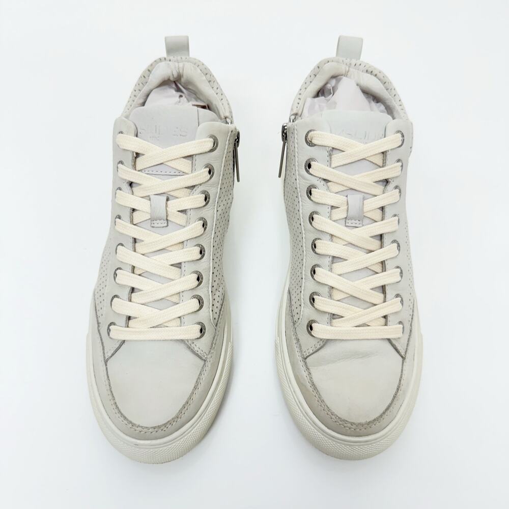 J/SLIDES Ludlow High Top Sneakers Perforated Nubuck Leather Size 7M‎
